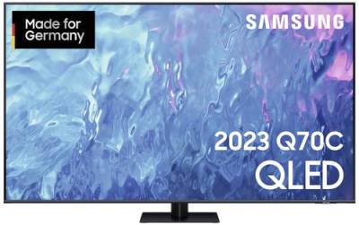 Samsung GQ65Q70CATXZG QLED-TV 163 cm 65 Zoll EEK F (A - G) CI+, DVB-C, DVB-S2, DVB-T2 HD, QLED, Smar von Samsung