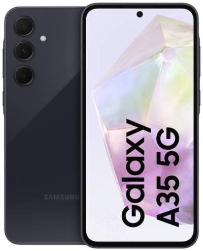 Samsung Galaxy A35 5G 5G Smartphone 256GB 16.8cm (6.6 Zoll) Navy Android™ 14 Hybrid-Slot von Samsung