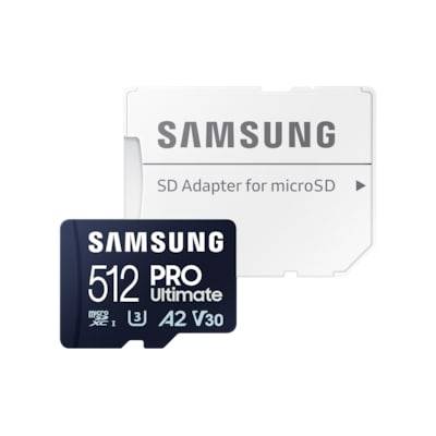 Samsung PRO Ultimate 512 GB microSD-Speicherkarte mit SD-Karten-Adapter von Samsung