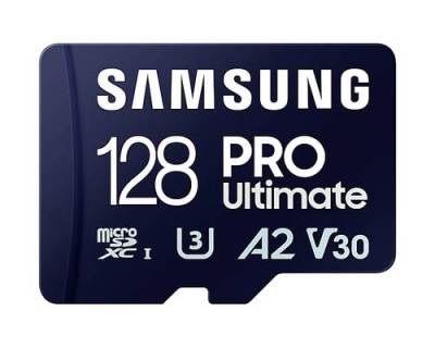 Samsung PRO Ultimate microSD-Karte 128GB Class 3 UHS-I , v30 Video Speed Class, A2 Application Perfo von Samsung