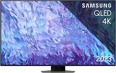 Samsung QLED 4K Q80C 65 Zoll Fernseher, Neural Quantum Prozessor 4K, Motion Xcelerator Turbo+, Quantum HDR+, Smart TV, (Modell 2023, 65Q80C ) von Samsung