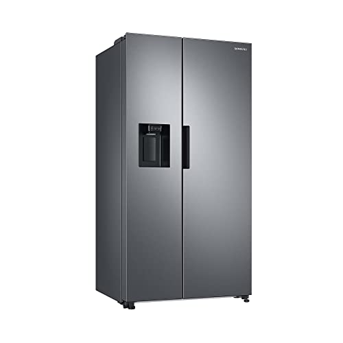 Samsung RS6JA8811S9/EG Side-by-Side Kühlschrank, 178 cm, 634 ℓ, 225 ℓ Gefriervolumen, Space Max Technologie, Edelstahl Look von Samsung