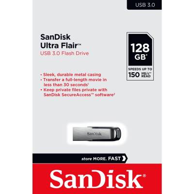 SanDisk USB 3.0 Stick 128GB, Ultra Flair von SanDisk