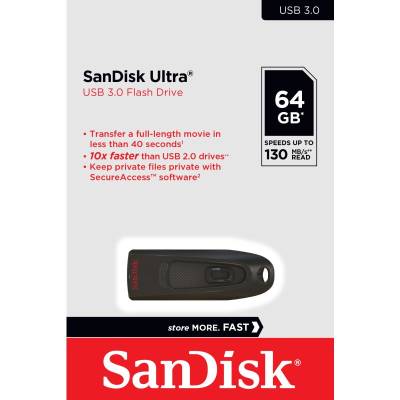 SanDisk USB 3.0 Stick 64GB, Ultra von SanDisk