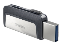 SanDisk Ultra Dual - USB-Flash-Laufwerk - 256 GB - USB 3.1 / USB-C von SanDisk