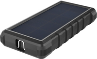 Sandberg Outdoor Solar Powerbank 24000 - Solar-Powerbank Li-Ion 24000 mAh - 3 A - Quick Charge 3.0 - 3 Ausgabeanschlussstellen (USB, USB-C) - auf Kabel: Micro-USB (420-38) von Sandberg