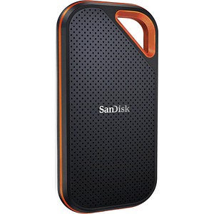 SanDisk Extreme PRO Portable SSD V2 1 TB externe SSD-Festplatte schwarz, orange von Sandisk
