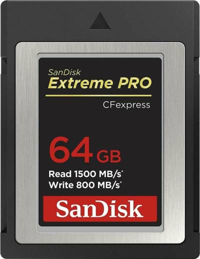 SanDisk Extreme PRO R1500/W800 CFexpress Type B 64GB von Sandisk
