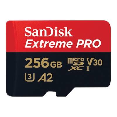 SanDisk Extreme Pro 256 GB microSDXC UHS-I-Speicherkarte bis 200 MB/s von Sandisk