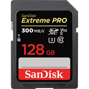 SanDisk Speicherkarte SDXC-Card Extreme Pro 128 GB von Sandisk