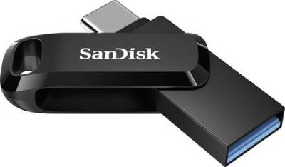 SanDisk Ultra Dual Drive Go USB-Zusatzspeicher Smartphone/Tablet Schwarz 64GB USB 3.2 Gen 1 (USB 3.0 von Sandisk