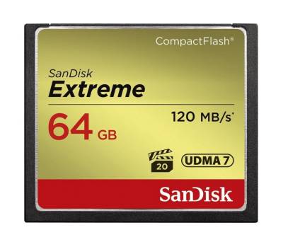 Sandisk CF Extreme Speicherkarte (32 GB, 120 MB/s Lesegeschwindigkeit) von Sandisk