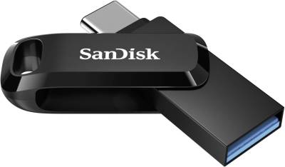 Ultra Dual Drive Go Type-C (256GB) USB-Speicherstick schwarz von Sandisk
