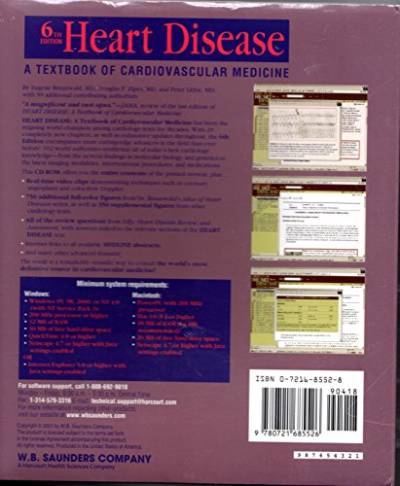 Heart Disease, 1 CD-ROM: A Textbook of Cardiovascular Medicine. For Windows 95/98/2000/NT 4.0 and MacOS 8.1 von Saunders