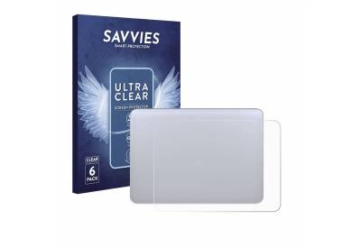 Savvies Schutzfolie für Apple Magic 3 (Touch Trackpad), Displayschutzfolie, 6 Stück, Folie klar von Savvies