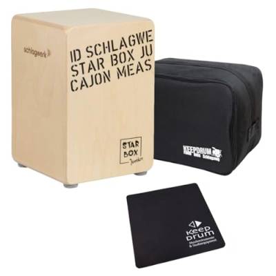 Schlagwerk CP400 SB Cajon + Keepdrum Tasche + Sitzpad von Schlagwerk