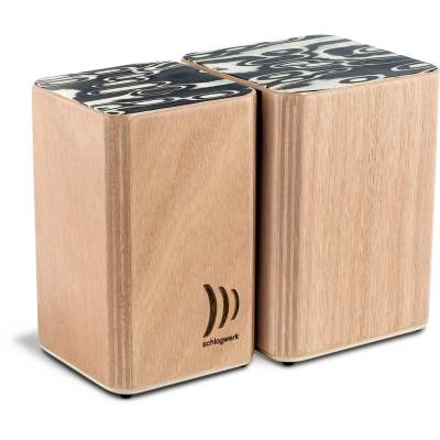 Schlagwerk WBS200 Wooden Bongos Klett von Schlagwerk