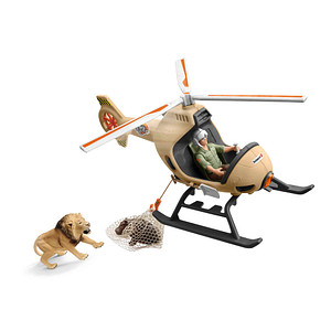 Schleich® Farm World 42476 Helikopter Tierrettung Spielfiguren-Set von Schleich®