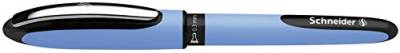Schneider 183401 One Hybrid N 3 Tintenroller (dokumentenecht mit 0,3 mm Strichstärke und Hybrid-Needlespitze) schwarz von Schneider Schreibgeräte