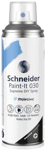 Schneider Schreibgeräte Paint-It 030 ML03050003 Acrylfarbe Dunkelgrau 200ml von Schneider Schreibgeräte