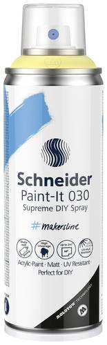Schneider Schreibgeräte Paint-It 030 ML03050062 Acrylfarbe Hellgelb 200ml von Schneider Schreibgeräte