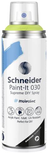 Schneider Schreibgeräte Paint-It 030 ML03052050 Acrylfarbe Limettengrün, Pastell 200ml von Schneider Schreibgeräte