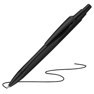 Schneider Kugelschreiber Reco schwarz Schreibfarbe schwarz, 1 St. von Schneider