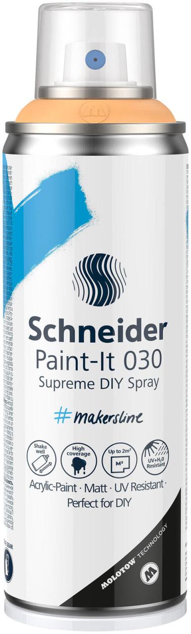 Schneider ML03052100 Acrylspray Sprühfarbe apricot pastel von Schneider