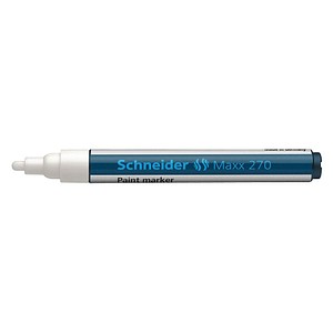 Schneider Maxx 270 Lackmarker weiß 1,0 - 3,0 mm, 1 St. von Schneider