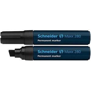 Schneider Maxx 280 Permanentmarker schwarz 4,0 - 12,0 mm, 1 St. von Schneider