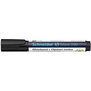 Schneider Maxx 290 Whiteboard- und Flipchart-Marker schwarz 2,0 - 3,0 mm, 1 St. von Schneider