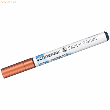 Schneider Metallicmarker Paint-It 010 0,8mm copper metallic von Schneider