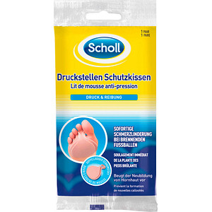 Scholl Pflaster Druckstellen-Schutzkissen 237814001 beige, 1 Paar von Scholl