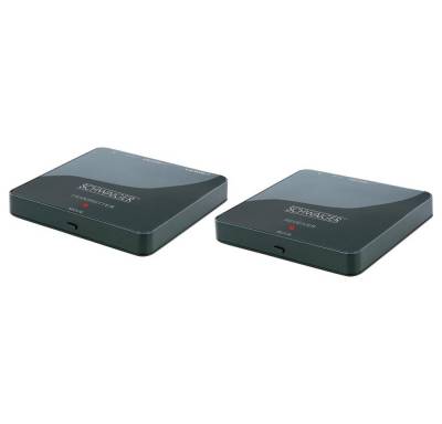 Schwaiger HDMI Funk Set HDFS100511 Video-Adapter, Wireless, Full HD, Sender und Empfänger, für Fernseher oder Beamer von Schwaiger