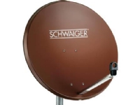 Schwaiger SPI996, 10,7 - 12,75 GHz, 38,5 dBi, Rot, Aluminium, Kunststoff, Stahl, 75 cm, 745 mm von Schwaiger
