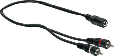 Schwaiger TFS2102HQ 533 Audio-Kabel, CINCH Stecker, 3,5mm Klinkenstecker, (20 cm) von Schwaiger