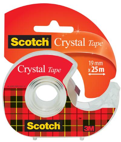Scotch Klebefilm Crystal Clear 600, Caddy Pack von Scotch