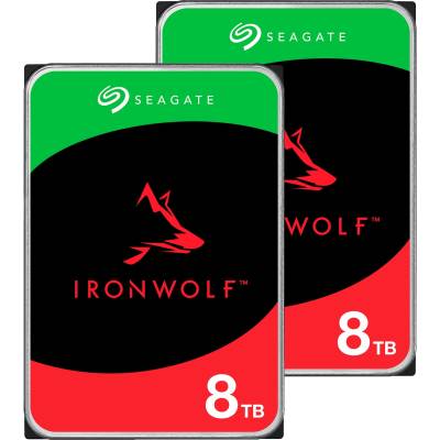IronWolf NAS 2 x 8 TB Bundle, Festplatte von Seagate