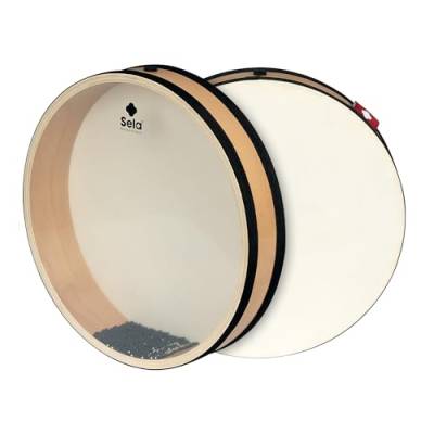 Ocean Drum 50 cm (20"), Wooden Frame with Natural Skin von Sela