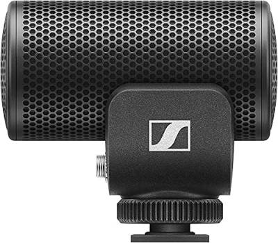 Sennheiser Professional MKE 200 Direktionales Kamera-Direktmikrofon mit 3,5 mm-TRS- und TRRS-Anschlüssen für DSLR, Kompaktkameras und Mobilgeräte, 508897, Schwarz von Sennheiser