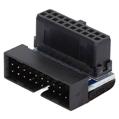 Vertikaler Pin-Adapter, USB3.0-Adapter 90-Grad-Mehrschicht-Leiterplattenverbindung Lange Lebensdauer für Desktop-Motherboard von Shanrya