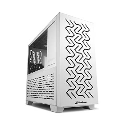 Sharkoon MS-Z1000 White, Micro-ATX PC Gehäuse, Weiß von Sharkoon