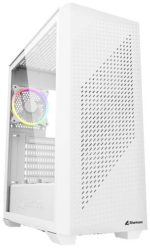 Sharkoon VS9 RGB Tower PC-Gehäuse Weiß von Sharkoon