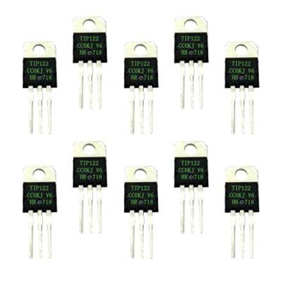 10pcs Tip122 Transistor Sortiment Leistungstransistor Halbleitervorrichtung von Sharplace