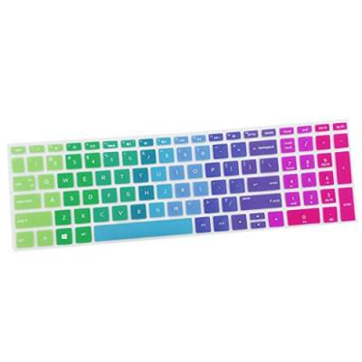 Ultra Dünne Silikagel Haut Keyboardschutz Tastatur Abdeckung Schutzfilm Folie für 15,6 BF Tastatur, Mehrfarbig von Sharplace