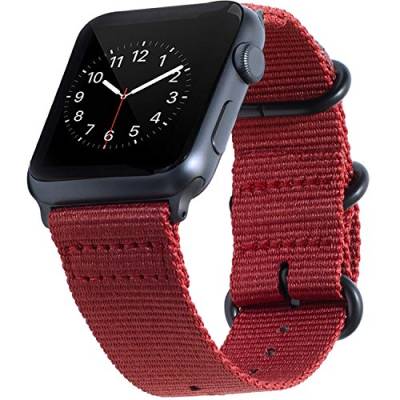 Shieranlee NATO Armbänder kompatibel mit Apple Watch 42mm 44mm 45mm 49mm, Ersatzband für iWatch Series 8/Ultra/7/6/5/4/3/2/1 SE von Shieranlee