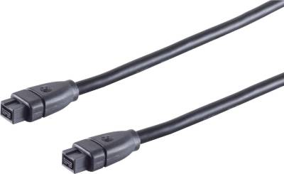 S CONN maximum connectivity FireWire-Anschlusskabel, IEEE 1394B Kabel, 9-pol Stecker auf 1394B 9-pol Stecker, 1,0m (77301) von ShiverPeaks