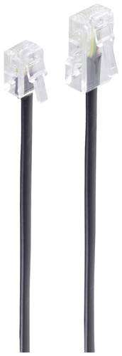 Shiverpeaks ISDN Anschlusskabel [1x RJ11-Stecker 6p4c - 1x RJ45-Stecker 8p4c] 15m Schwarz von Shiverpeaks