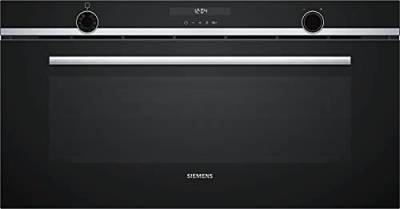 Siemens VB558C0S0 iQ500 Backofen Elektro / Einbau / A+ / 90 cm / Heißluft / Digital Display Edelstahl von Siemens