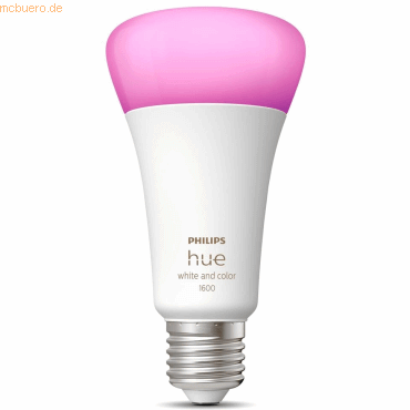 Signify Philips Hue White & Col. Amb. E27 Einzelpack 1100lm 100W von Signify